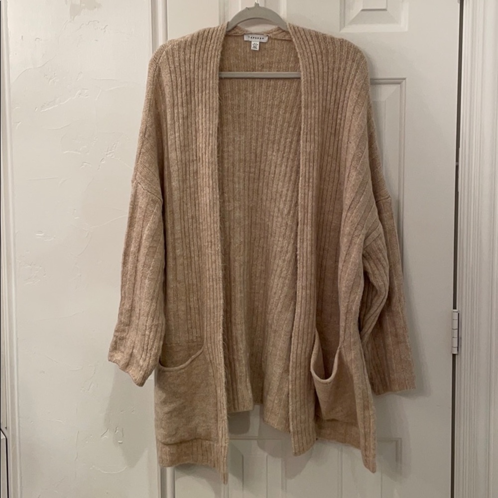 Topshop oversized cardigan